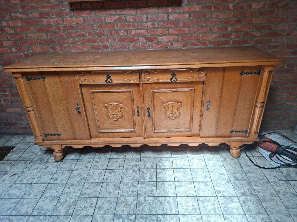 lage, lange buffetkast, Ophalen, Gebruikt, 200 cm of meer, Minder dan 100 cm