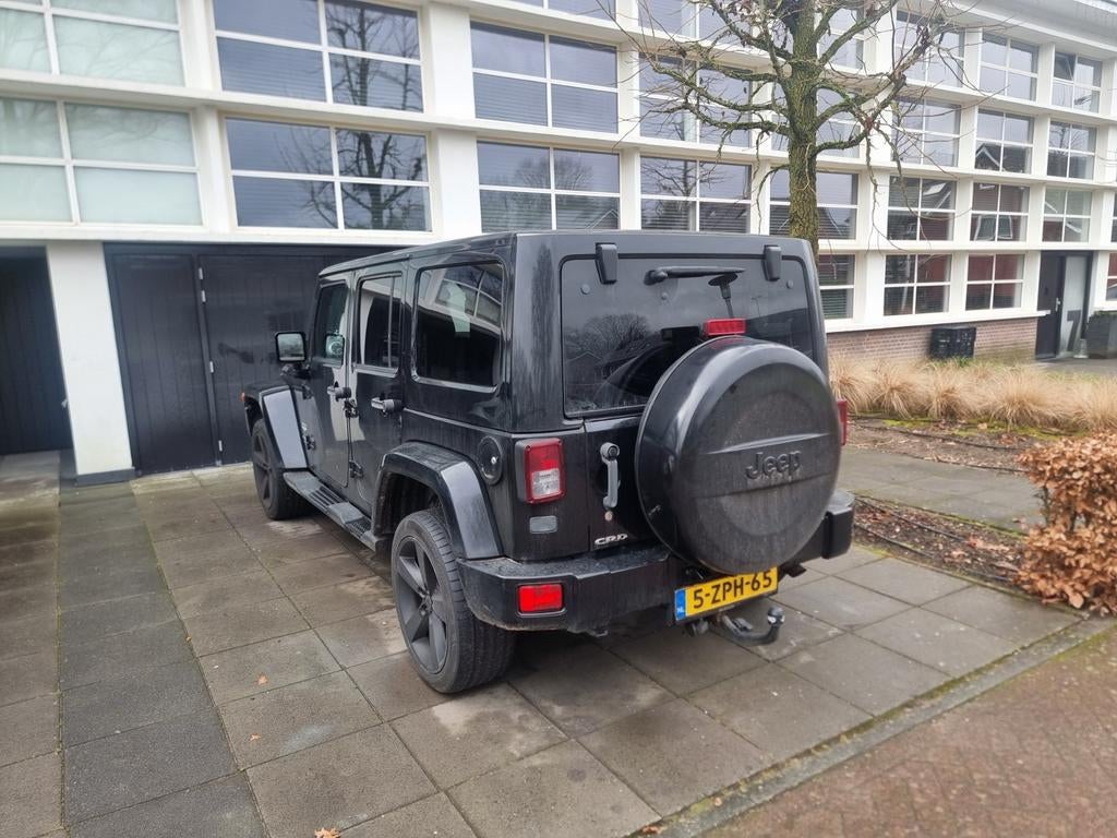 Wrangler face lift model leer airco goed onderhouden 20 inch, Bedrijf, Te koop