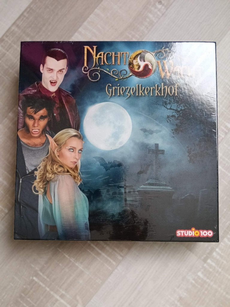 Griezelkerkhof Nachtwacht Nieuw gezelschapsspel, Ophalen of Verzenden, Nieuw, Studio 100