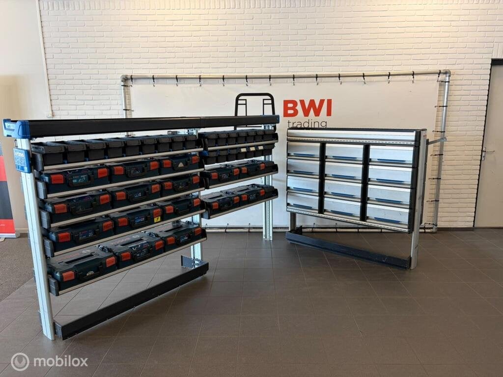 Sortimo set bedrijfswageninrichting L+R complete inrichting, Enlèvement ou Envoi