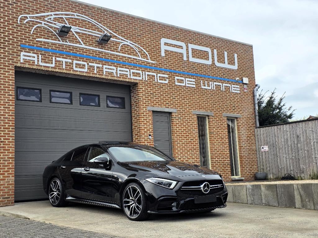 Mercedes-Benz CLS 53 AMG - 39.700KM - 435PK FULL OPTION 2021, Auto's, Mercedes-Benz, Automaat, 4 deurs, Lichtsensor, Zwart