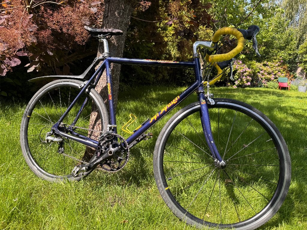 Jan Janssens koersfiets – Tour de France editie, Gebruikt, Velgrem, 57 tot 61 cm, Ophalen