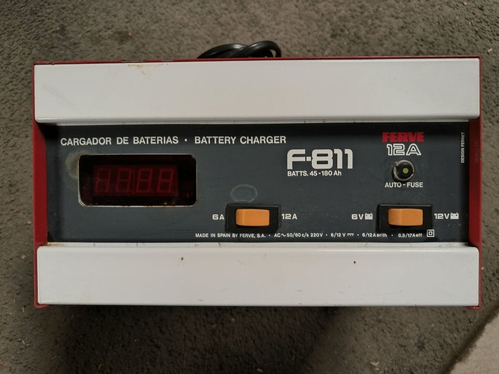 Batterijlader, Ophalen, Gebruikt
