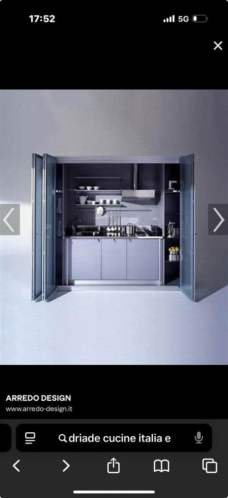 Modulaire design keuken, Ophalen, Gebruikt, Staal of Inox, Overige typen