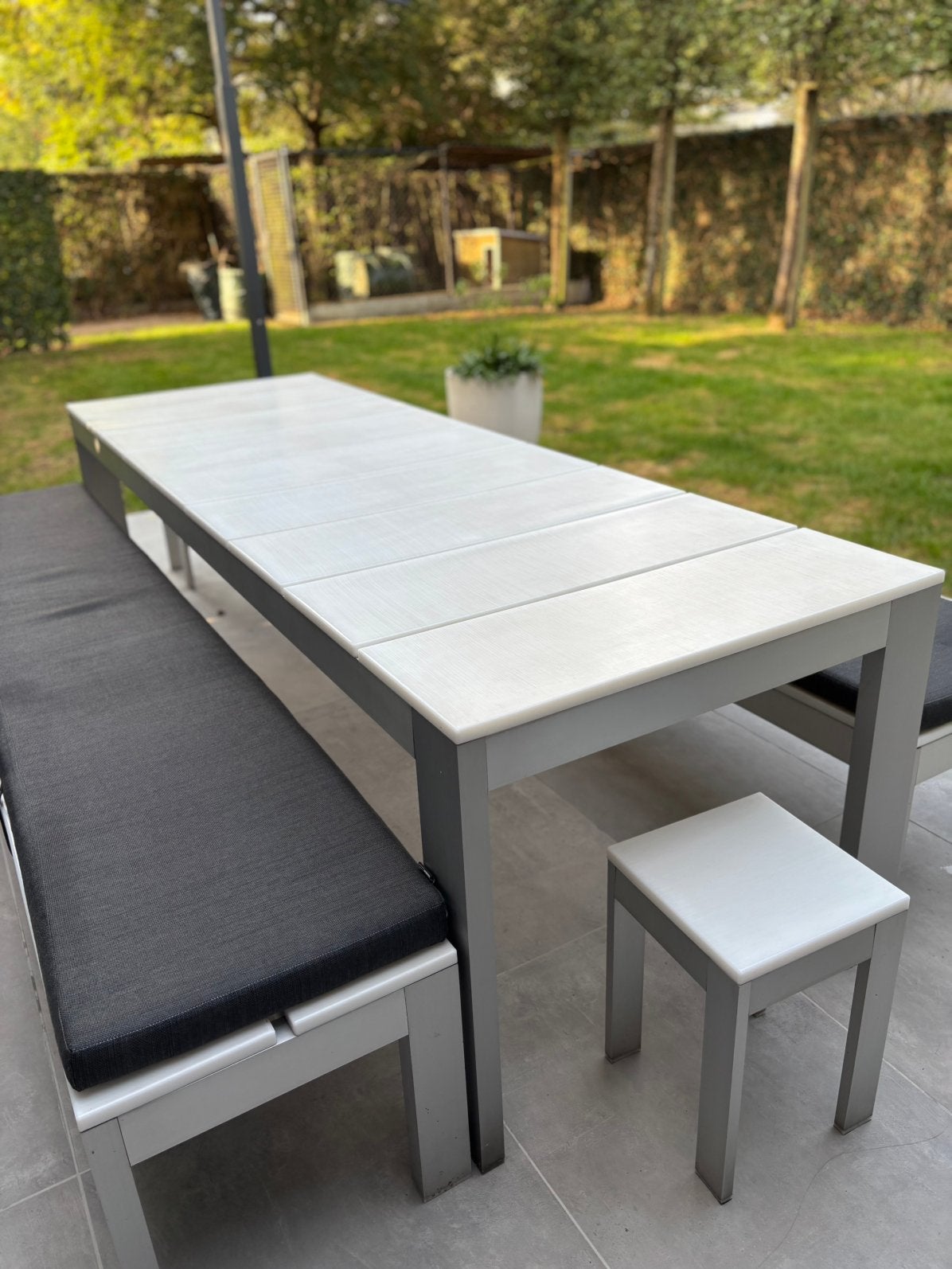 Luxe tuinset Gandia Blasco, Tuin en Terras, Ophalen, Kunststof, Meer dan 8 zitplaatsen, Zo goed als nieuw