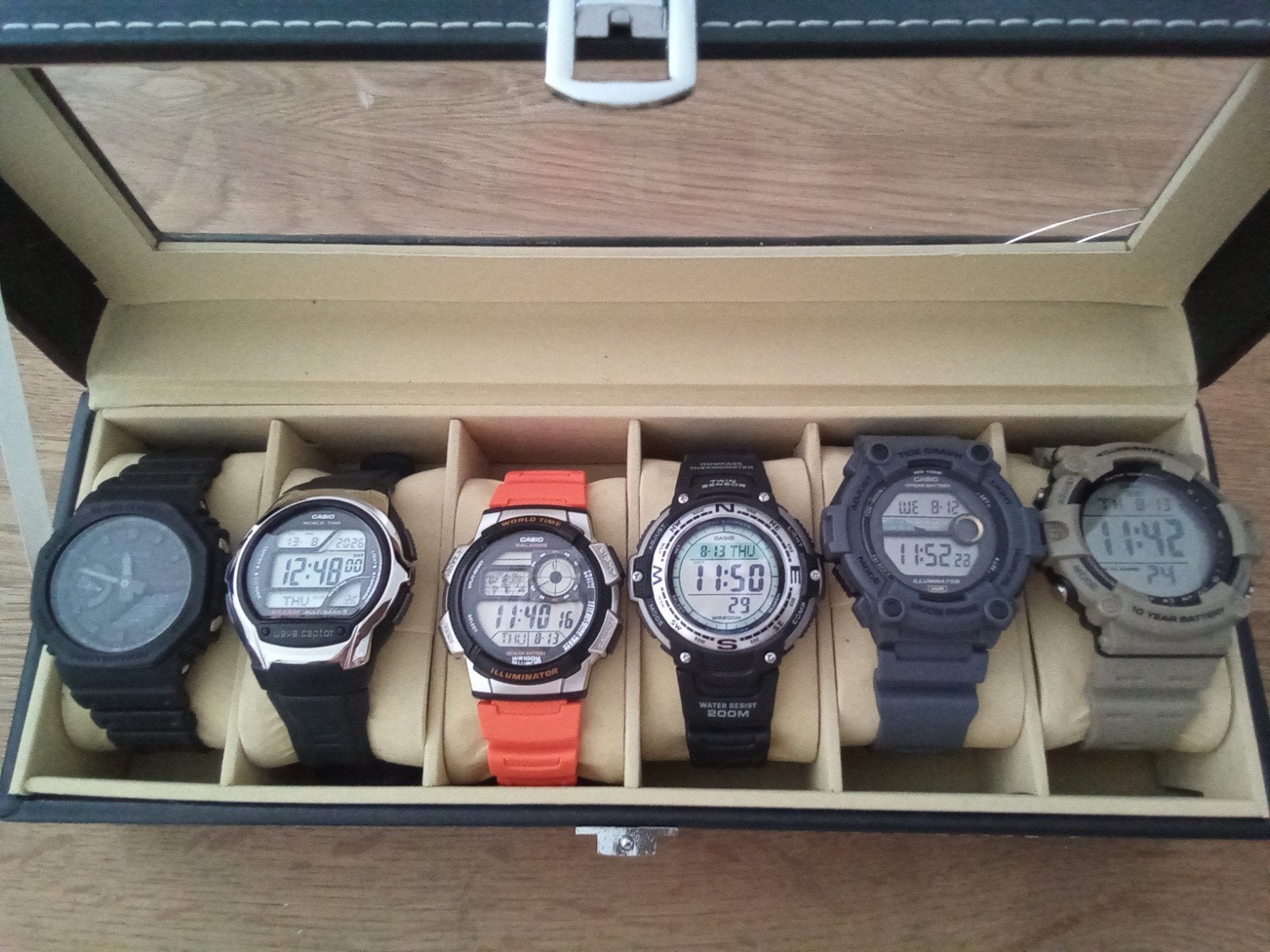 Casio & G-Shock Horlogeverzameling (6 stuks) – en meer.., Ophalen of Verzenden, Nieuw, Casio