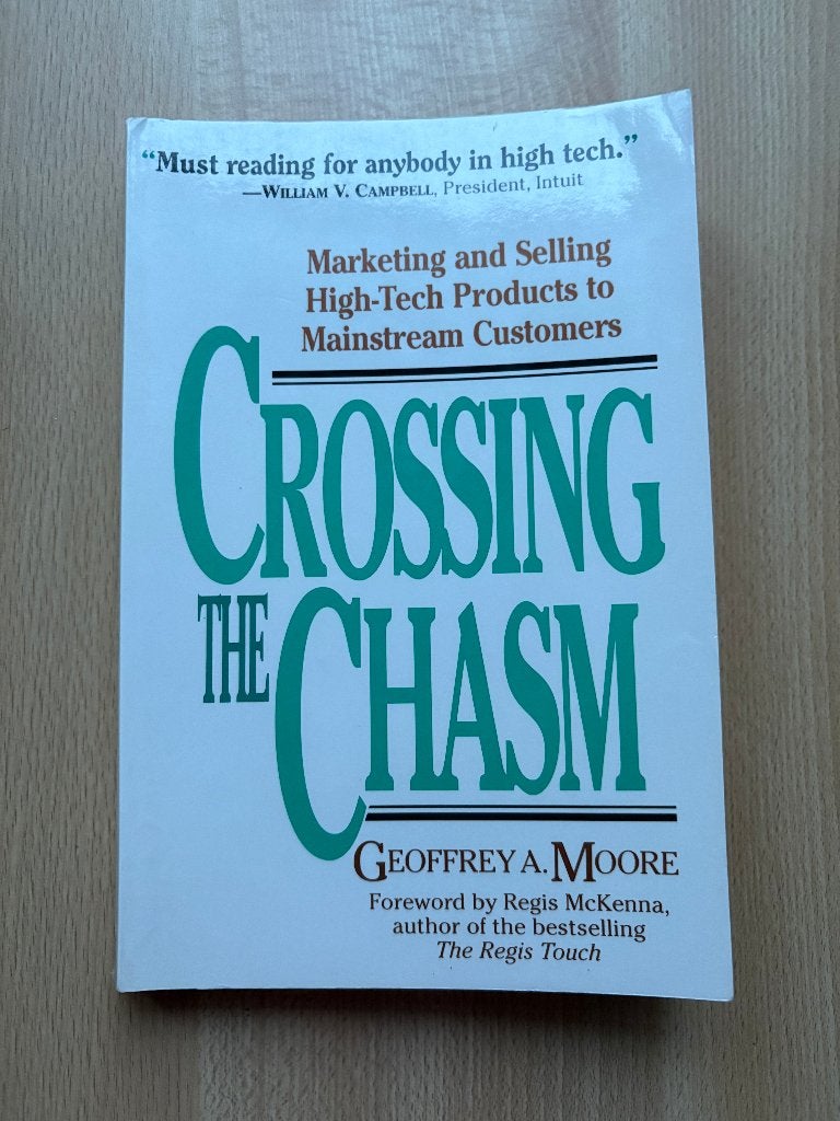 De kloof oversteken, Boeken, Geoffrey A. Moore, Economie en Marketing, Ophalen, Gelezen