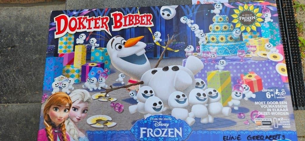 Frozen spelletje, Hobby en Vrije tijd, Een of twee spelers, Ophalen, Gebruikt, HASBRO