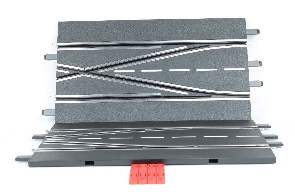 Carrera Digital 132/124 30347 Changement de Voie Double, Enlèvement ou Envoi, Utilisé, Carrera