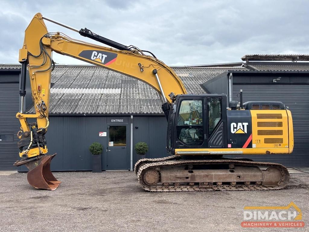 Caterpillar 324EL Mono giek - CE - Engcon me grijper - Airco