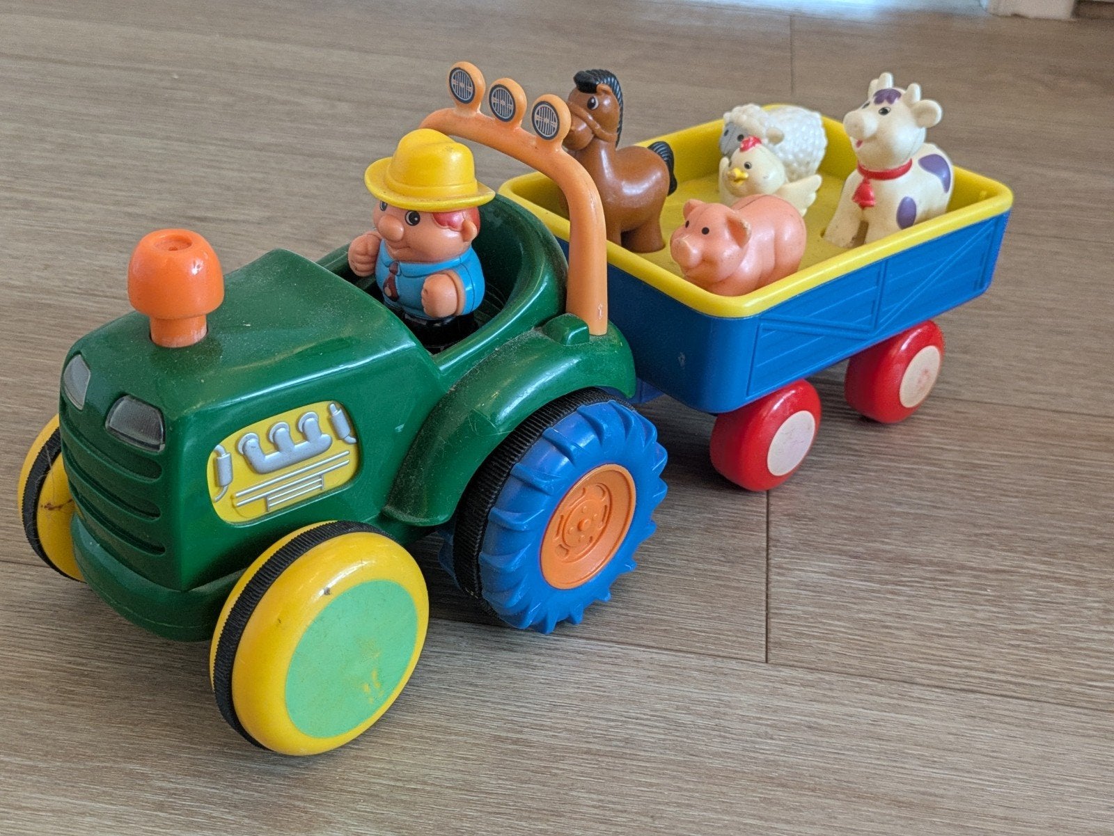 tractor met diertjes, Kinderen en Baby's, Ophalen, Gebruikt, Overige typen
