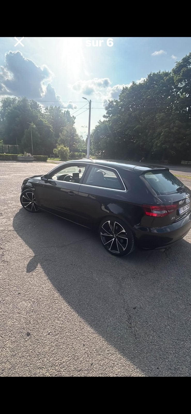 AUDI A3 8V 2.0TDI 2013 PAPIERS PERDUS !, Autos, Audi, Particulier, A3, Diesel, Hatchback, 3 portes, Boîte manuelle, Noir, Enlèvement