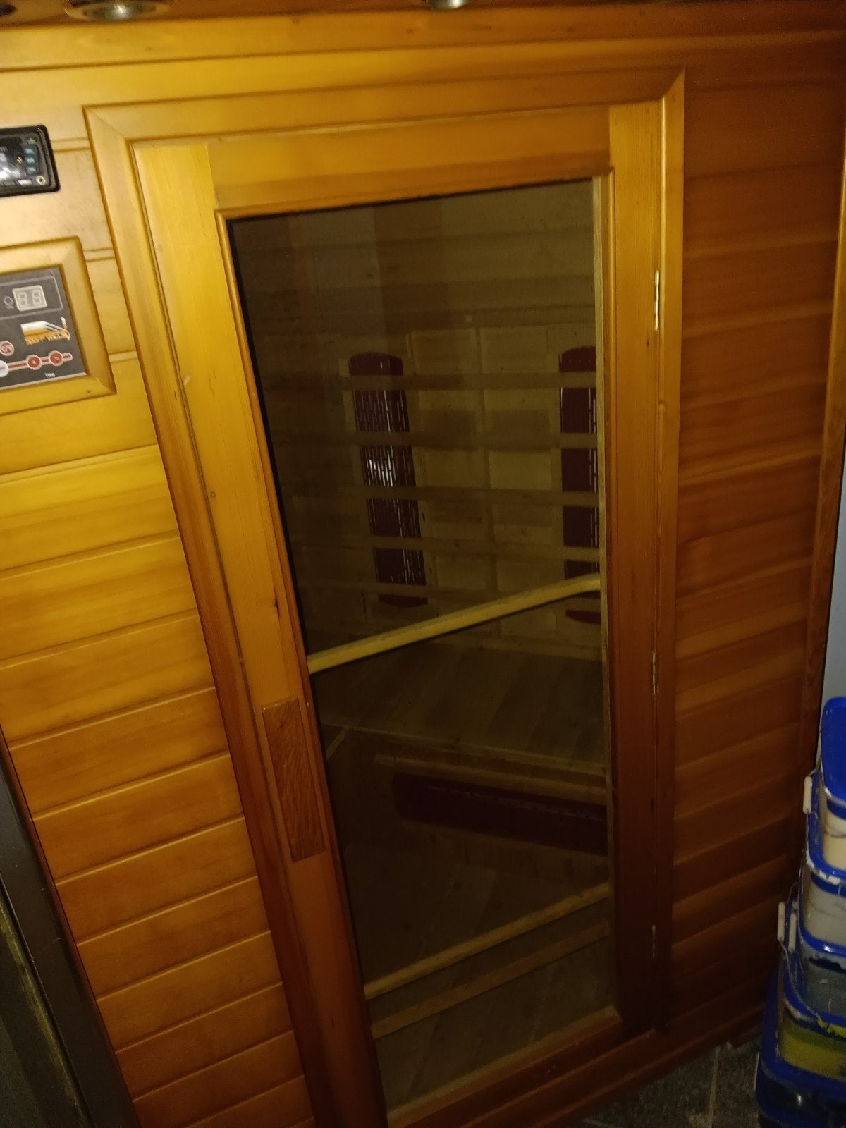 infarood sauna, Sport en Fitness, Sauna, Ophalen, Zo goed als nieuw, Infrarood, Complete sauna