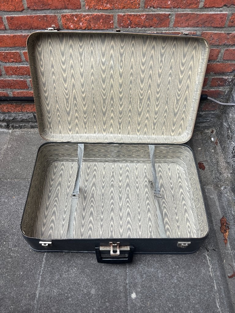 Ancienne valise - Vintage, Bijoux, Sacs & Beauté, Valises, Enlèvement, Utilisé, 60 à 70 cm, 35 à 45 cm