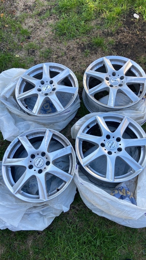 4 Jantes Enzo 17 pouces-Aluminium, Autos : Pièces & Accessoires, Enlèvement ou Envoi, Neuf, 17 pouces, Jante(s)