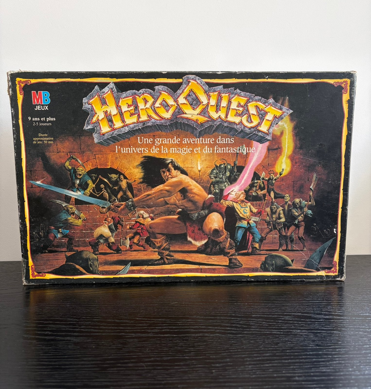 Hero Quest Collector-Première édition, 1989. Game Worshop MB, Hobby & Loisirs créatifs, Trois ou quatre joueurs, Enlèvement ou Envoi