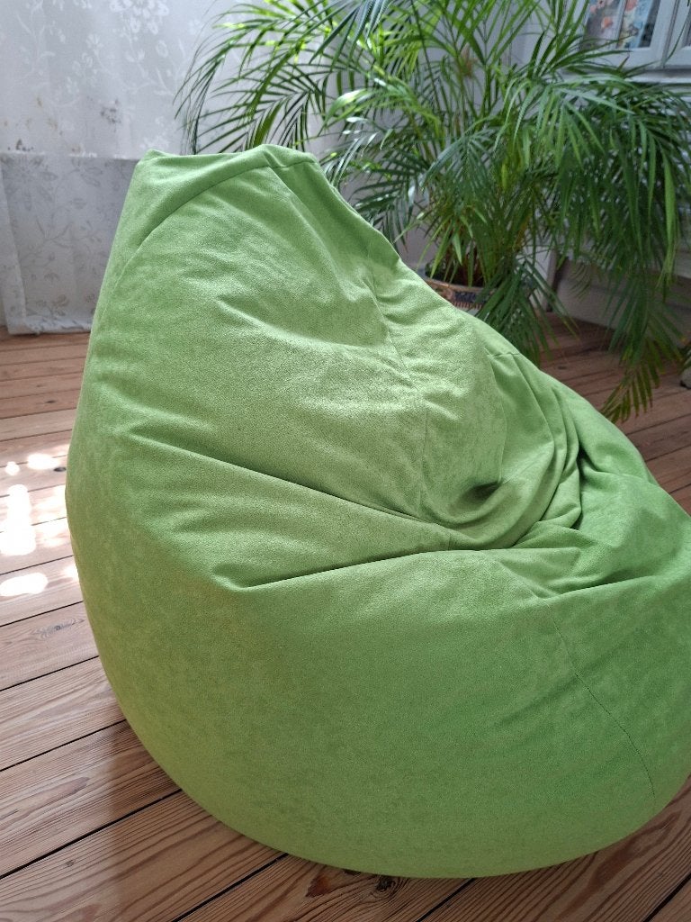 Pouf poire (SITTING POINT), Maison & Meubles, Comme neuf, Enlèvement, 75 à 100 cm, 50 à 75 cm