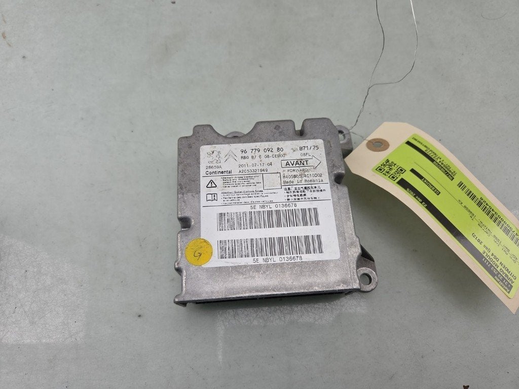 BOITIER AIRBAG Citroën DS4 (NX) (01-2011/07-2015), Citroën, Kontakt-citroen@citroen.com, Utilisé, Citroën Deutschland GmbH