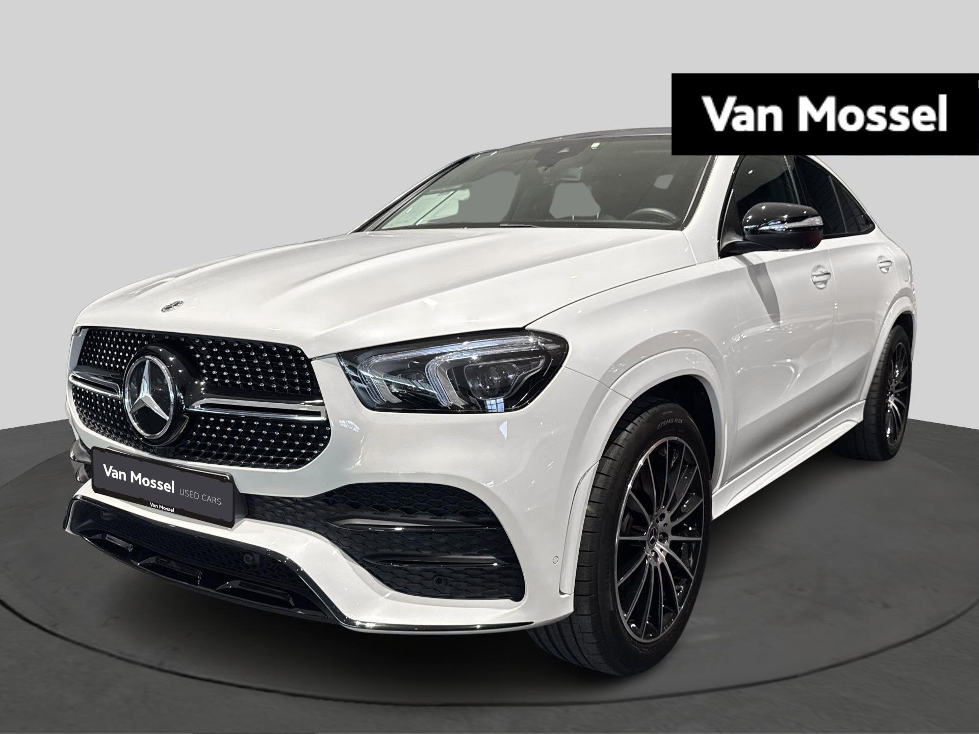 Mercedes-Benz GLE Coupé 350 e AMG LINE + AIRMATIC + TREKHAA, Dealer onderhouden, Gebruikt, Wit, Plug-in hybride