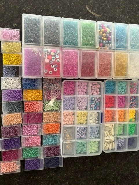 parels voor armbandjes, Ophalen, Zo goed als nieuw, Draad