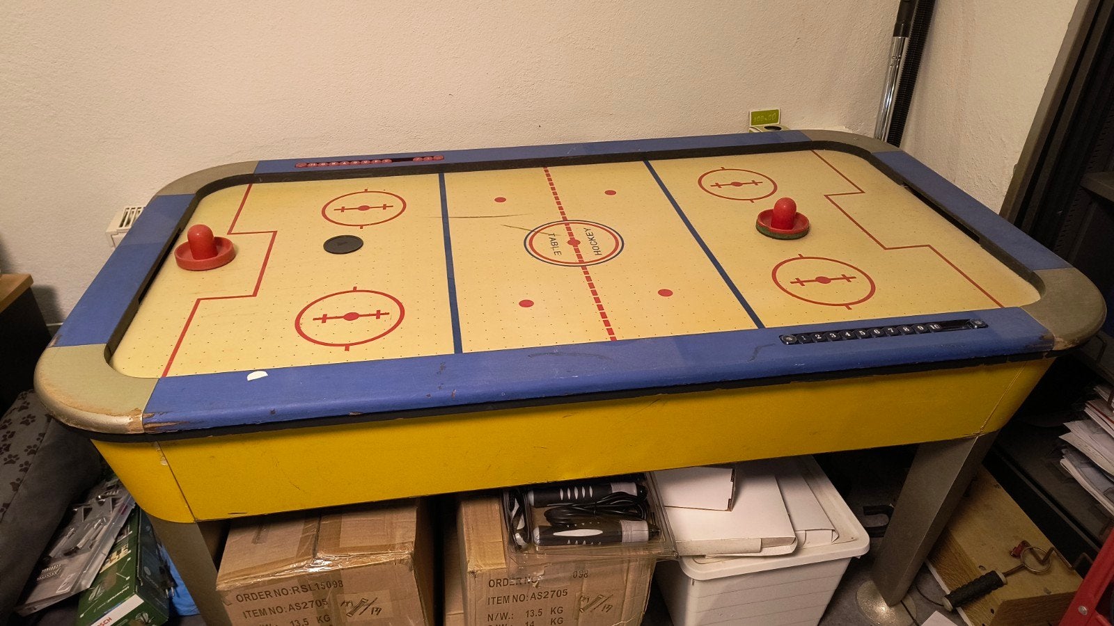 Air hockey tafel, Kinderen en Baby's, Ophalen, Gebruikt