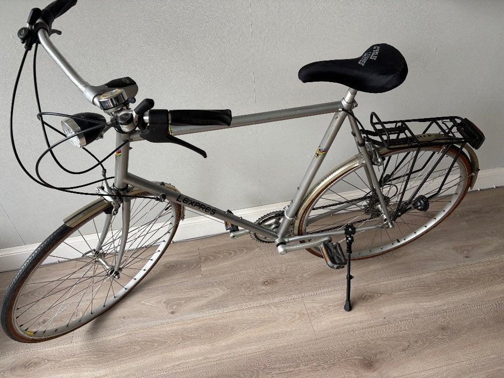 Prachtige Vintage  heren sportfiets L'Expres 56 inch, Fietsen en Brommers, Fietsen | Heren | Herenfietsen, Zo goed als nieuw, Overige merken