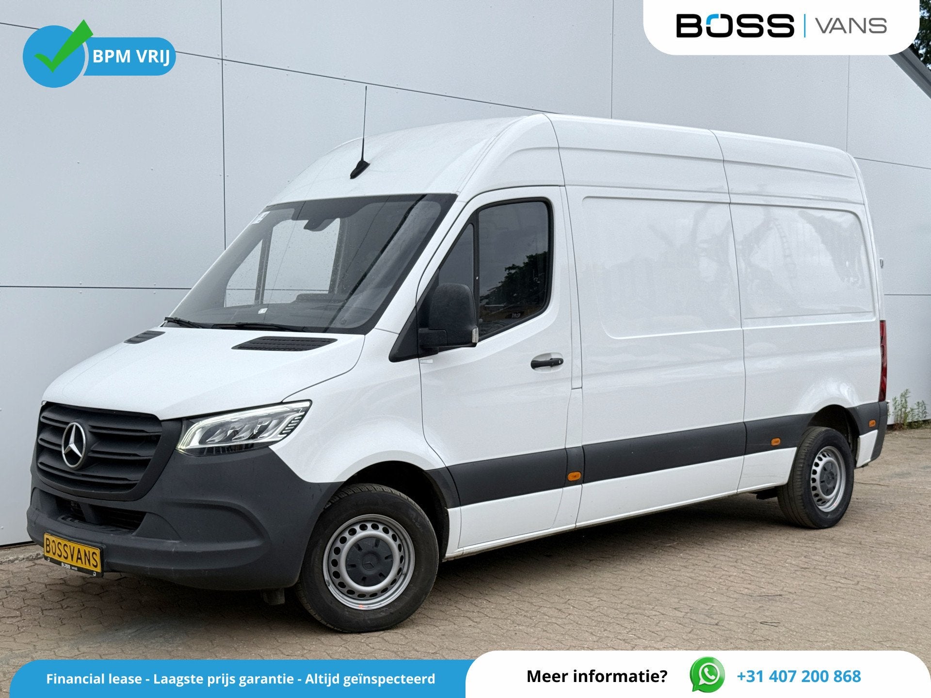 Mercedes-Benz Sprinter 315 1.9 CDI Automaat LED Climate cont, Automaat, Gebruikt, 4 cilinders, Wit