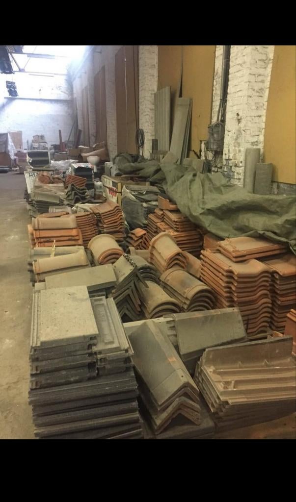 Set van 20 halve pallets met verschillende nieuwe tegels!, Ophalen