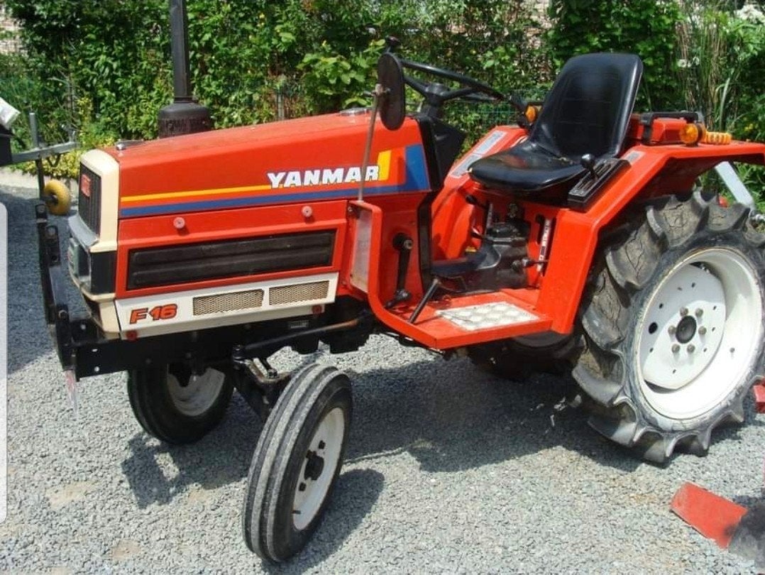 Yanmar f16 minitractor, Ophalen