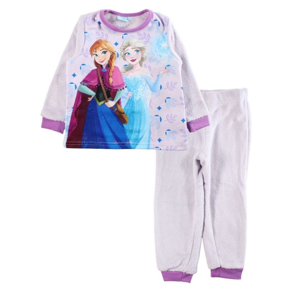 Disney Frozen Fleece Pyjama Lila - Mt 98-104-110-116-122-128, Kinderen en Baby's, Nacht- of Onderkleding, Disney Frozen, Meisje