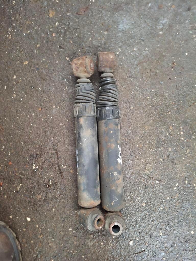 Schokdempers achteraan peugeot 206, Enlèvement, Utilisé, Peugeot