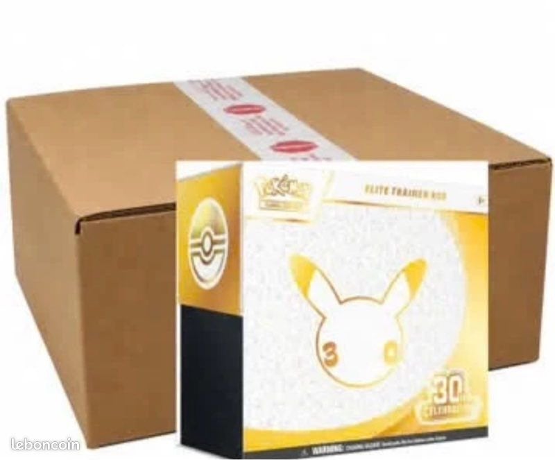 Case etb pokemon 30 ans, Ophalen of Verzenden