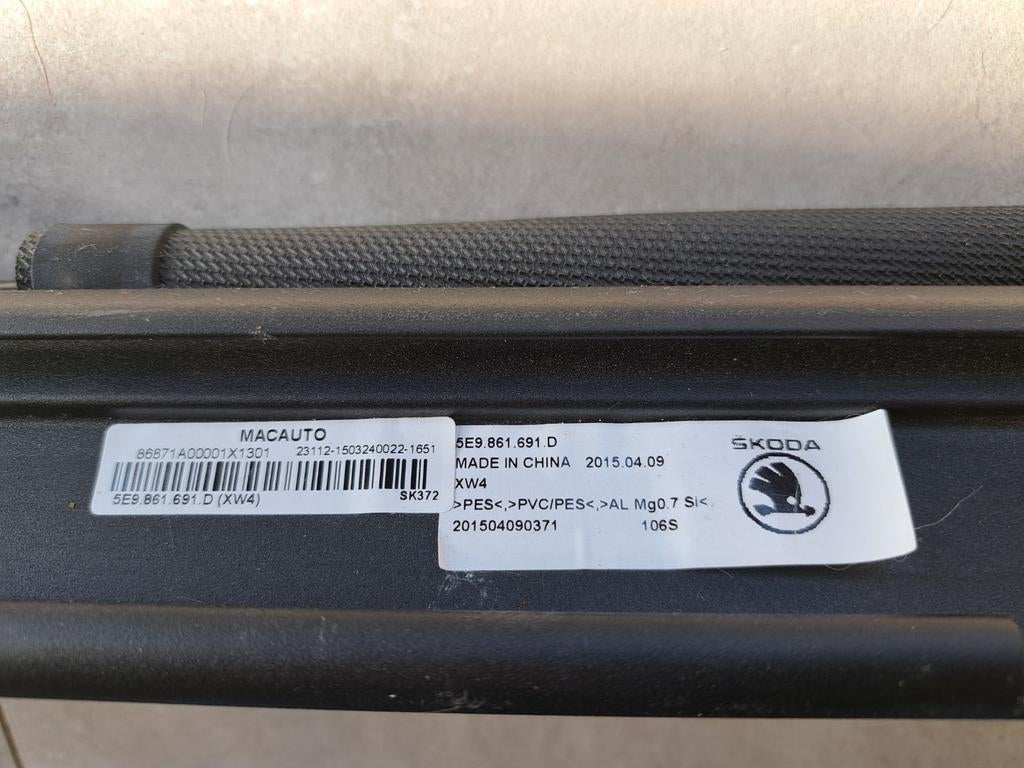 Hoedenplank Skoda Octavia., Ophalen, Skoda