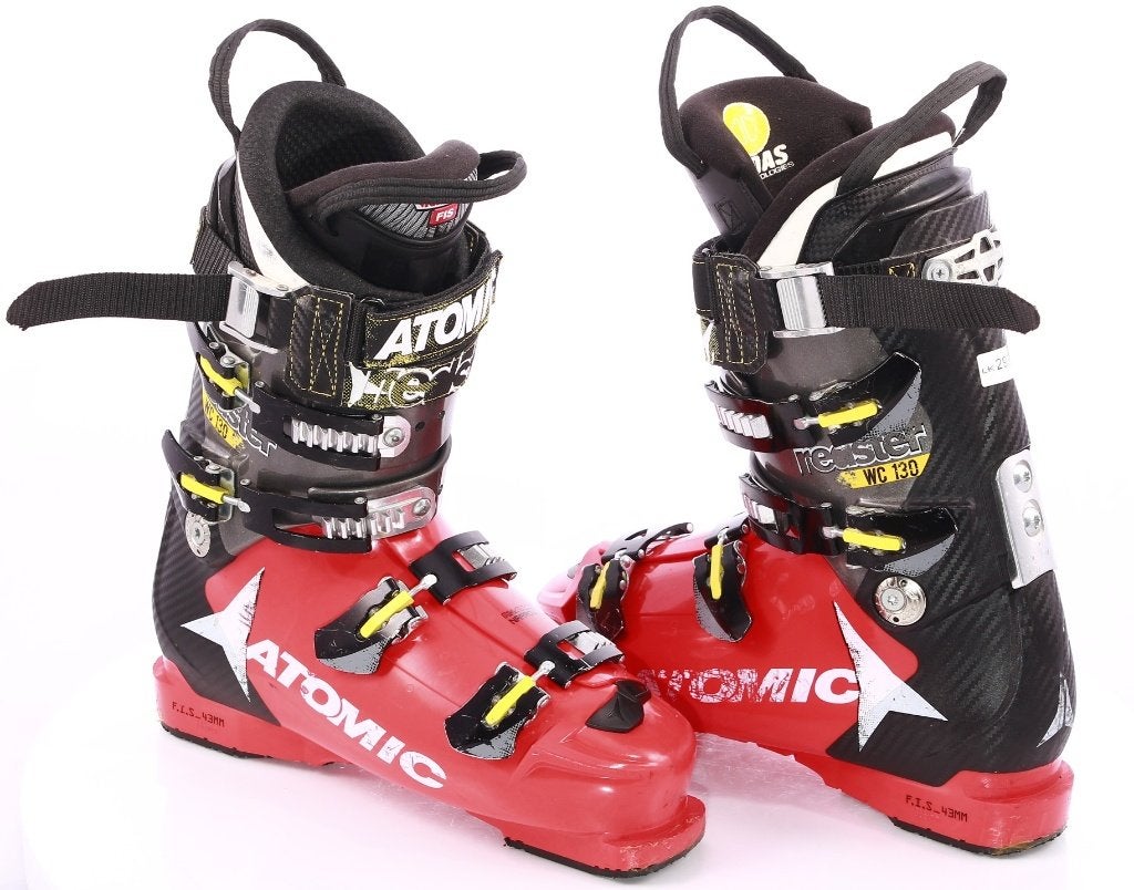 Chaussures de ski 44.5;45EU ATOMIC REDSTER WC 130 FIS, RACE, Sports & Fitness, Carving, Utilisé, Atomic, Chaussures