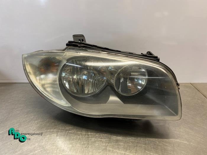 Koplamp rechts van een BMW 1-Serie (1-Serie 03-), Gebruikt, -, -, Ophalen of Verzenden