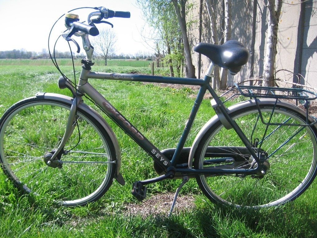 28 inch oxford herenfiets met 7 versnellingen met vast slot, Fietsen en Brommers, Gebruikt, Versnellingen, Ophalen, Overige merken
