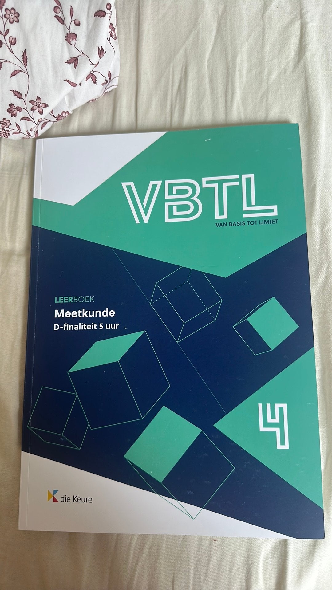 VBTL 4 leerboek goniometrie en meetkunde, Ophalen of Verzenden, Zo goed als nieuw, Wiskunde A