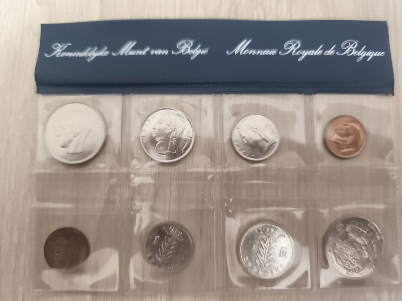 Belgische munten uit 1978 Fr/Nl, Postzegels en Munten, Ophalen of Verzenden, Setje