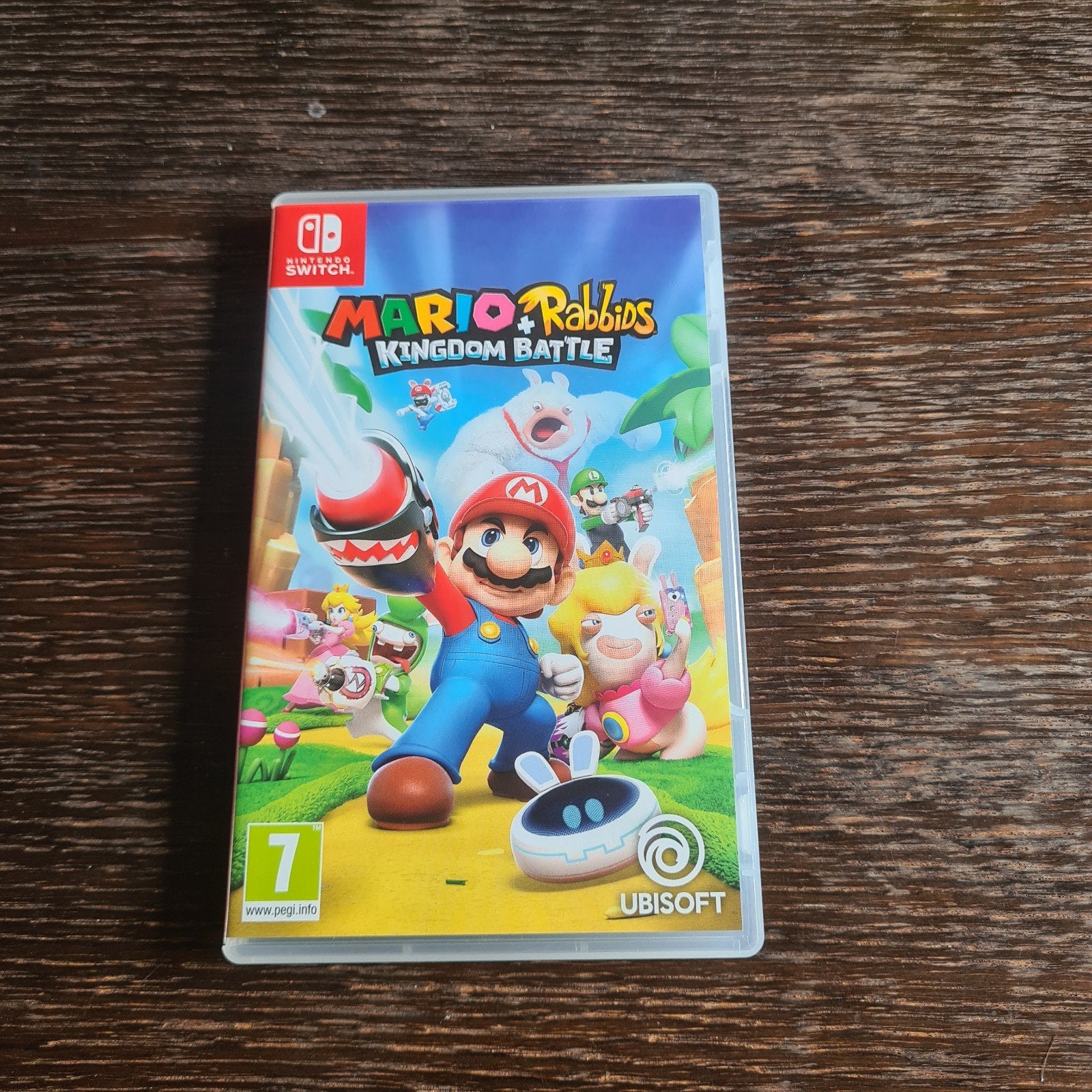 Nintendo Switch Mario Rabbids Kingdom Battle, Avontuur en Actie, 1 speler, Ophalen of Verzenden, Zo goed als nieuw