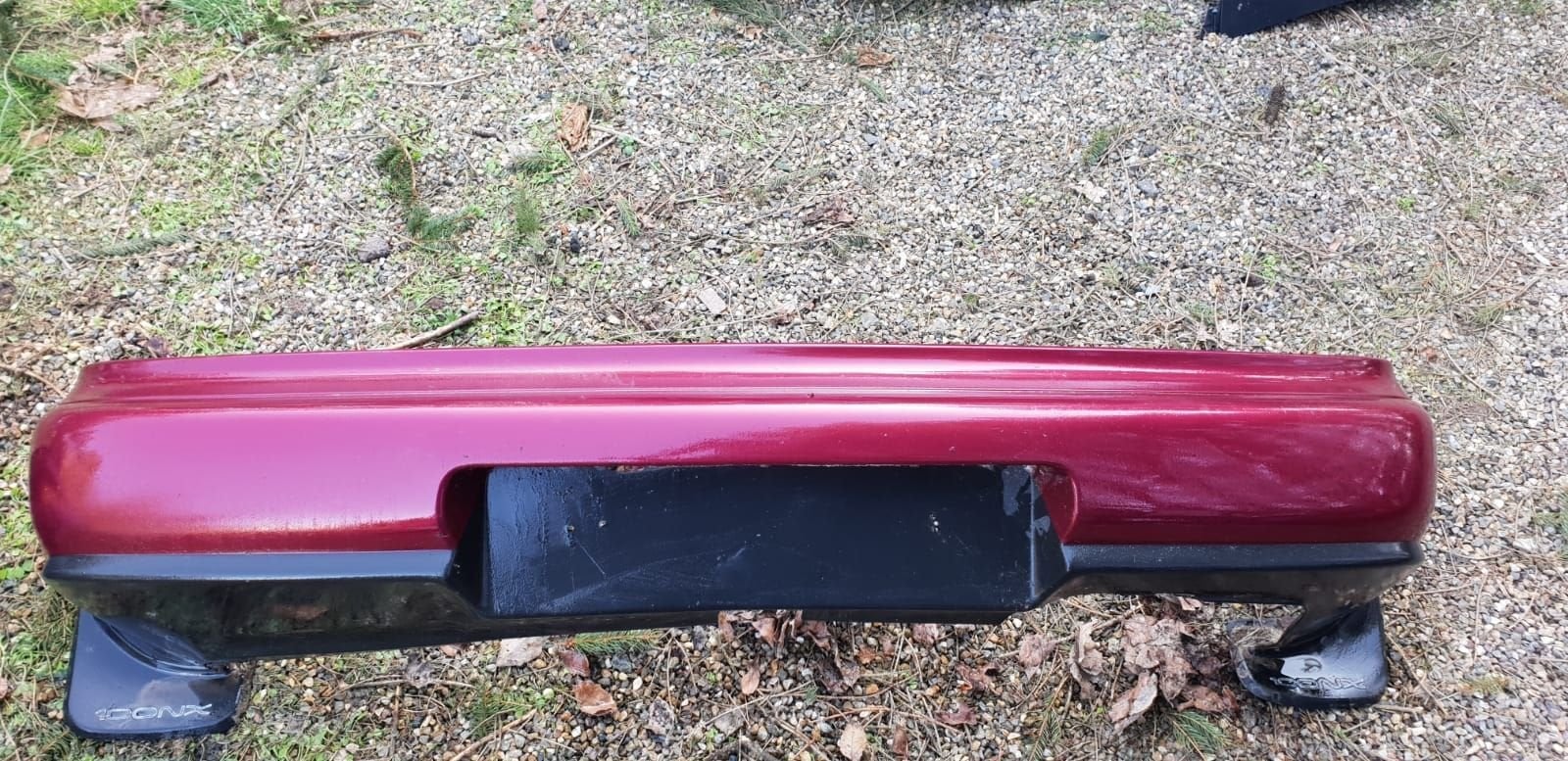 NISSAN 100 NX ACHTERBUMPER +SPATLAPPEN, Arrière, -, Utilisé, -