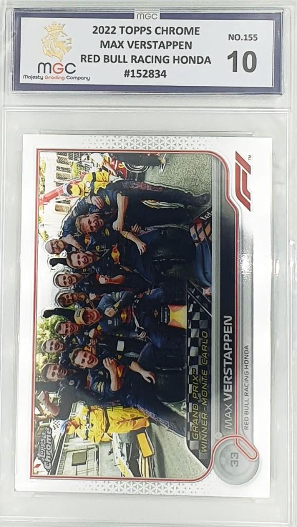 2022 F1 Topps Chrome - Max Verstappen - Reb Bull Racing, Envoi, Neuf, ForTwo