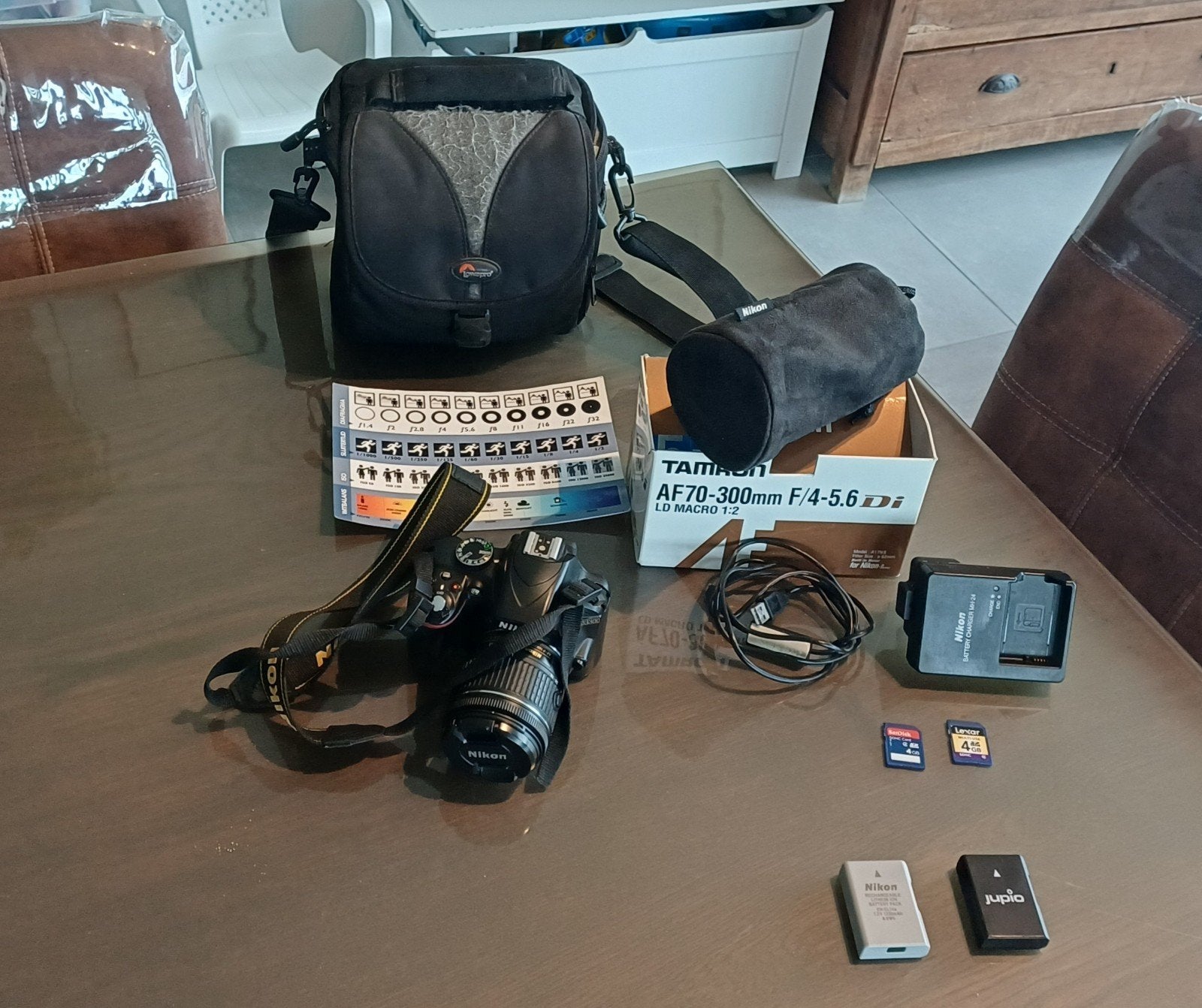 Nikon D3300 complete set + 2 lenzen, Audio, Tv en Foto, Ophalen, Gebruikt