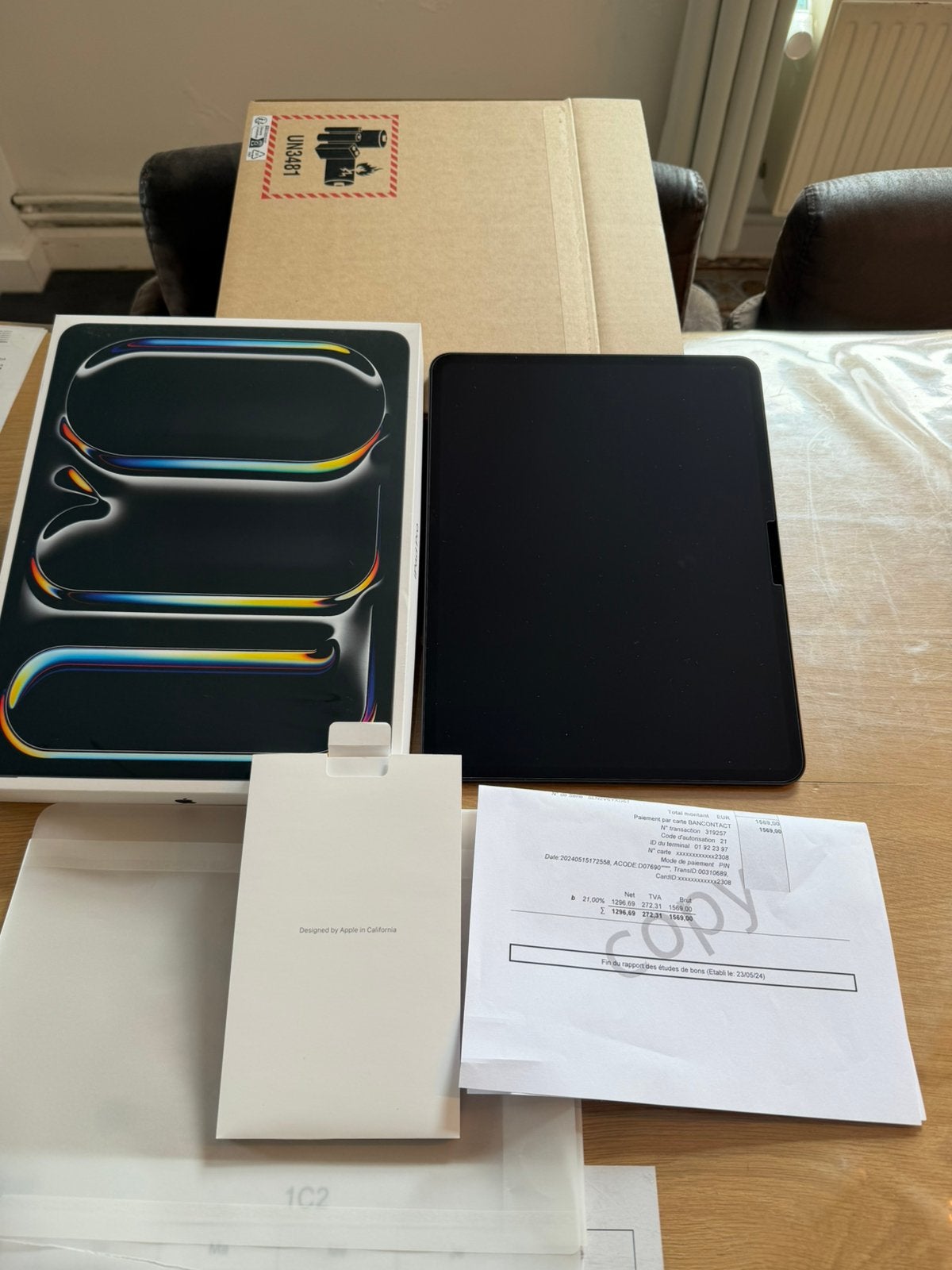 iPad Pro 13 pouces M4 noir sidéral 256GB en parfait état, Informatique & Logiciels, Apple iPad Tablettes, Enlèvement ou Envoi