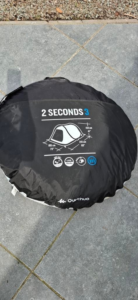 Tent Decathlon Quechua 3 personen 2 seconds, Ophalen