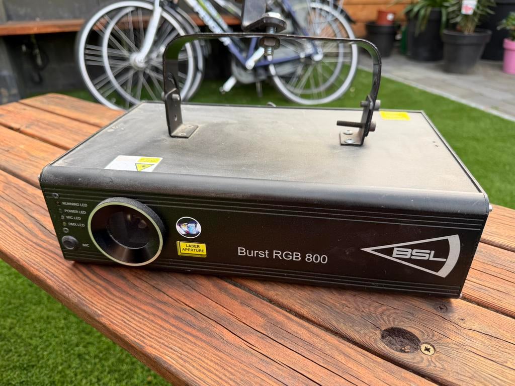 BSL Burst RGB 800, Muziek en Instrumenten, Licht en Laser, Ophalen, Gebruikt, Laser, Geluidgestuurd