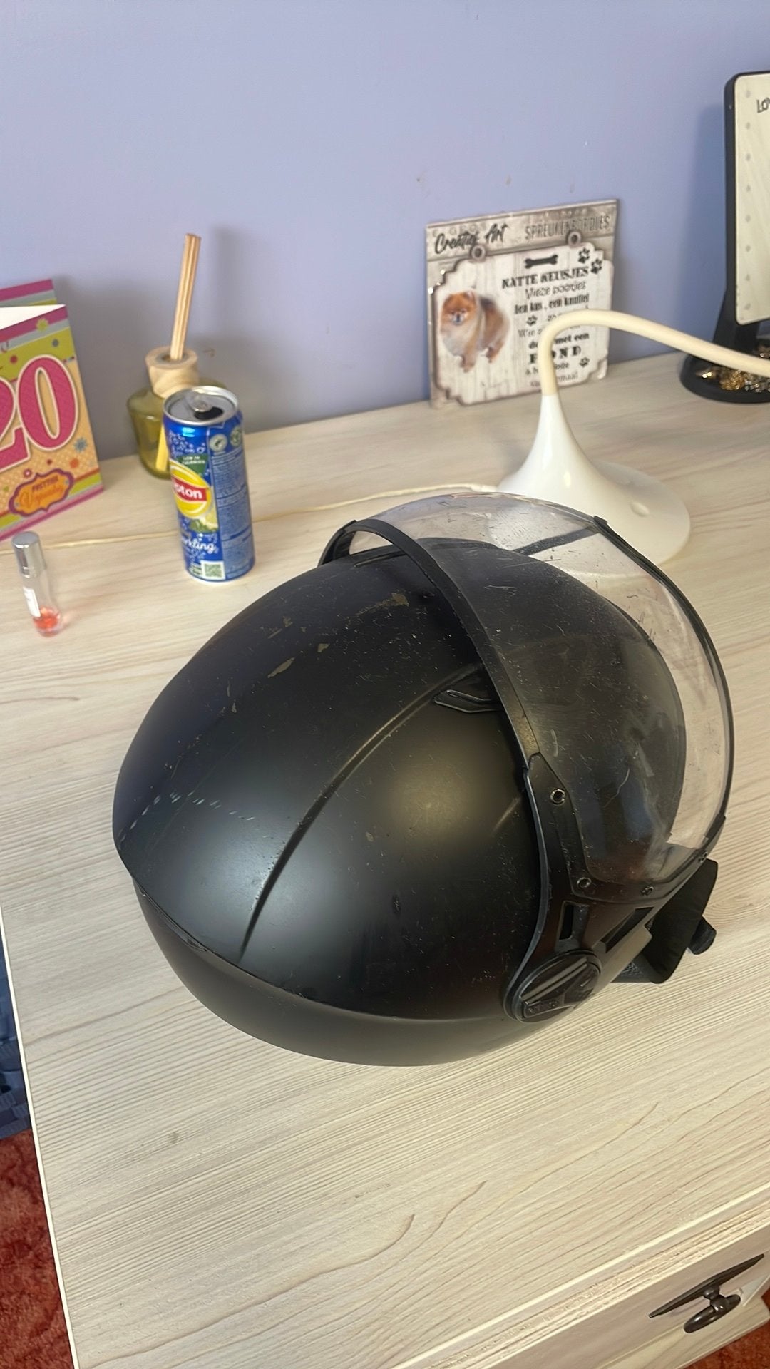 Scooter helm, Ophalen of Verzenden, Gebruikt