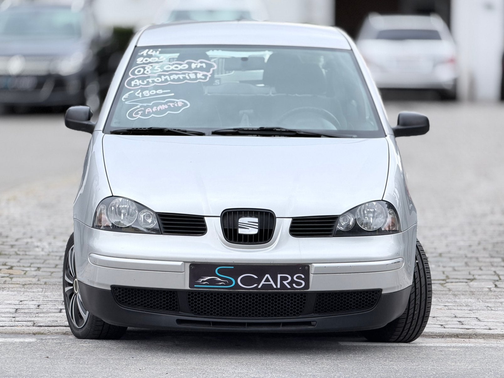 Seat Arosa 1.4i ** Automaat ** 085.000 km ** Garantie **, Autos, Argent ou Gris, Achat, Entretenue par le concessionnaire, 1000 kg