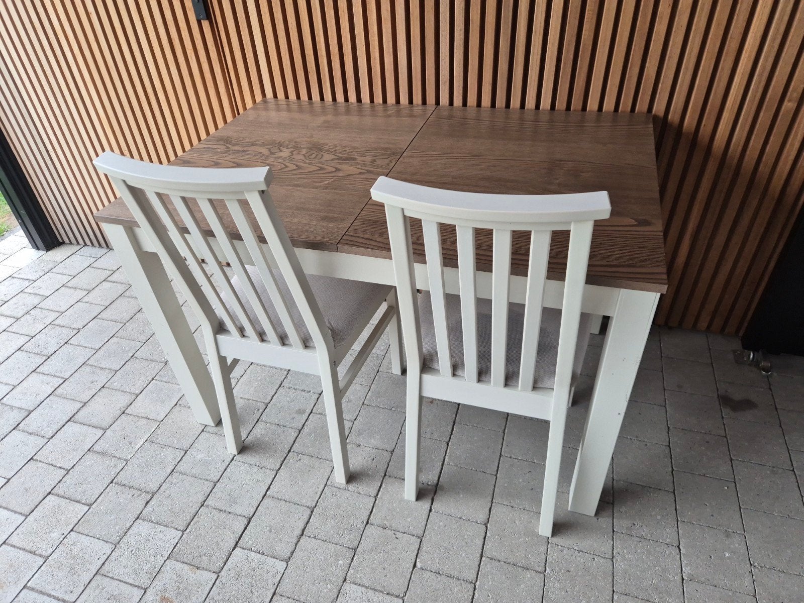 Tafel men 4 stoelen, Enlèvement