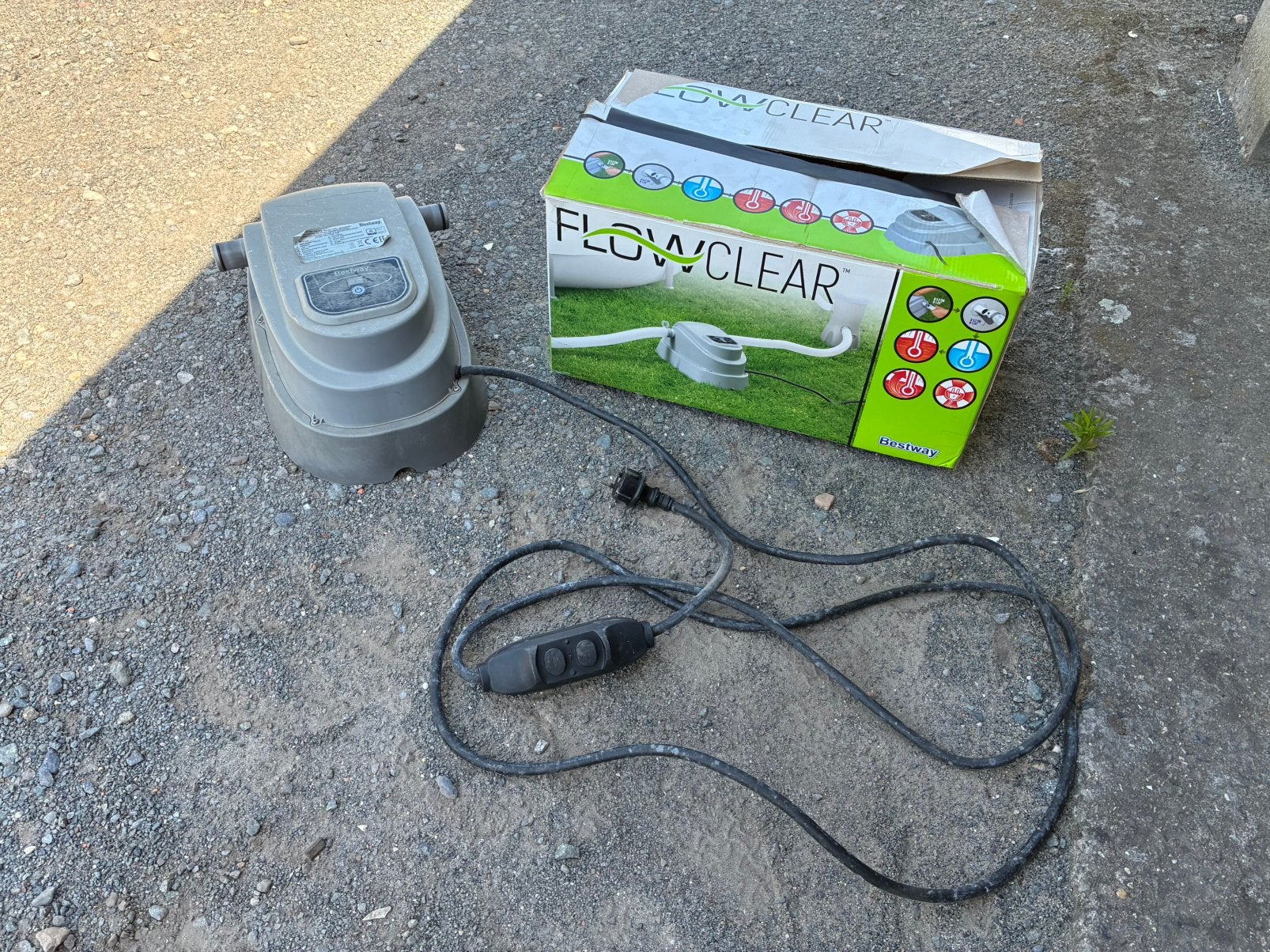 Bestway zwembad verwarming, Ophalen, Gebruikt, Verwarming