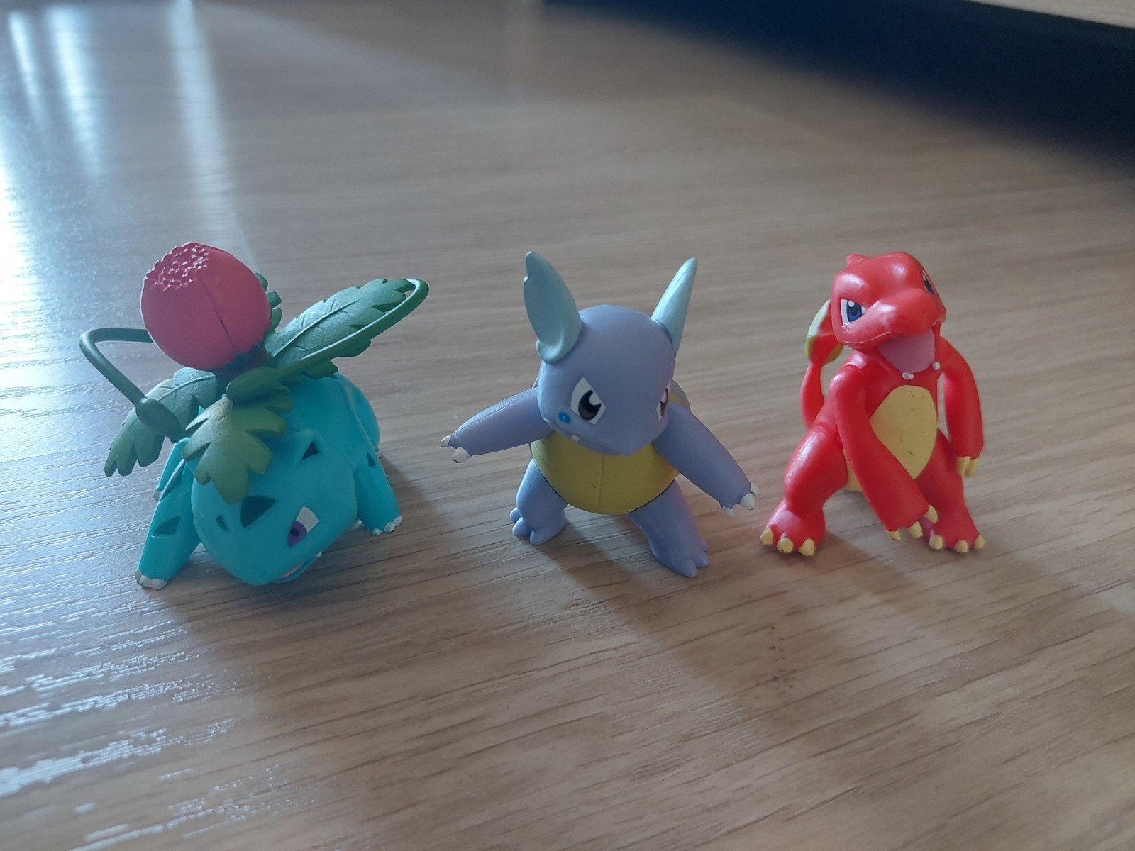 Pokémon speelfiguren (Ivysaur, Wartortle, Charmeleon), Verzamelen, Ophalen of Verzenden, Zo goed als nieuw
